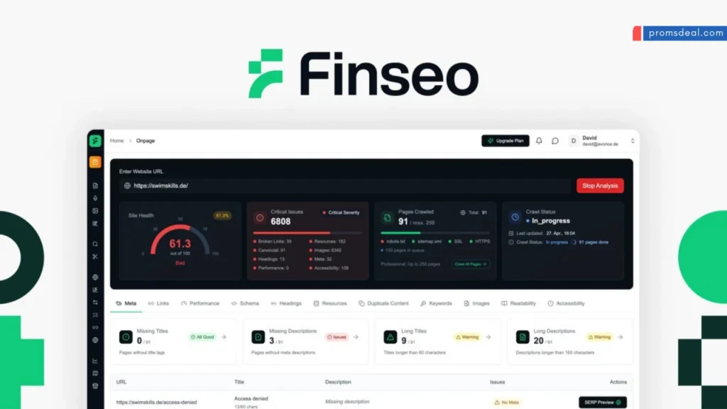 Finseo.Ai Lifetime Deal Review