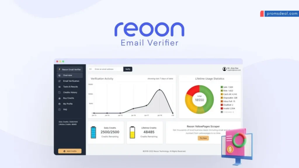 Reoon Email Verifier Lifetime Deal Review
