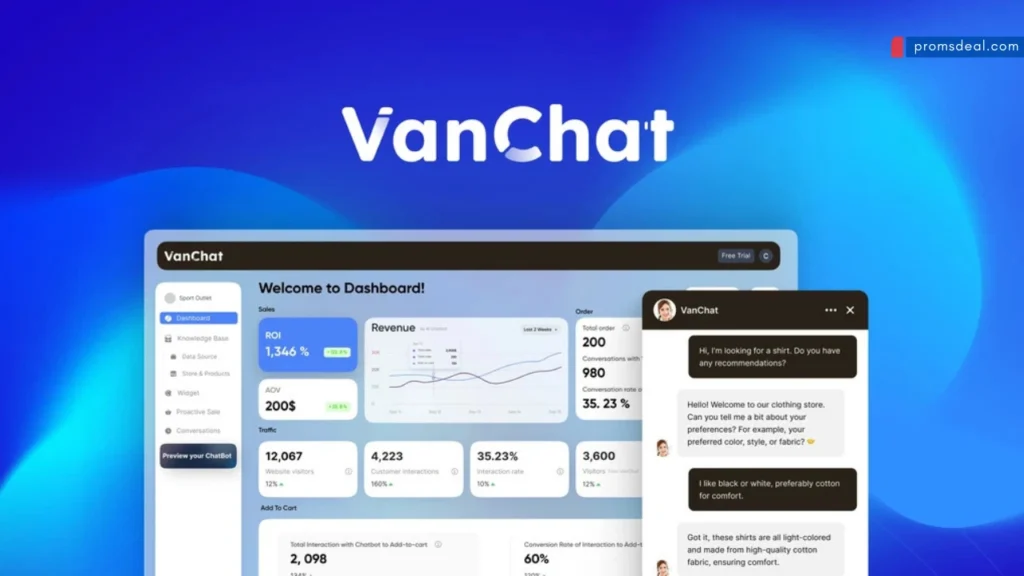 Vanchat Lifetime Deal Review